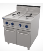 Friteuse professionnelle sur coffre
