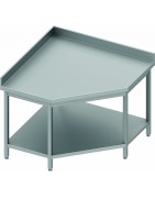Tables d'Angle en Inox - Solutions Pratiques pour Optimiser votre Espace de Travail