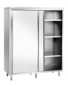 Armoire haute inox
