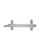 Etagère inox à crémaillères