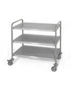 Chariot de service inox
