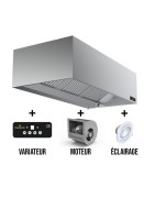 Hotte professionnelle avec moteur
