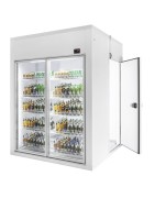 Chambre froide vitrée