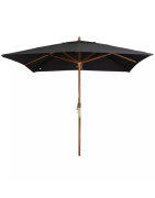 Parasol de restaurant d'extérieur