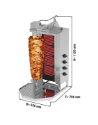 Équipements Professionnels pour Doner Kebab : Grills, Couteaux et Accessoires CHR