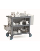 Chariots de Débarrassage pour Restaurant | Robustes et Pratiques